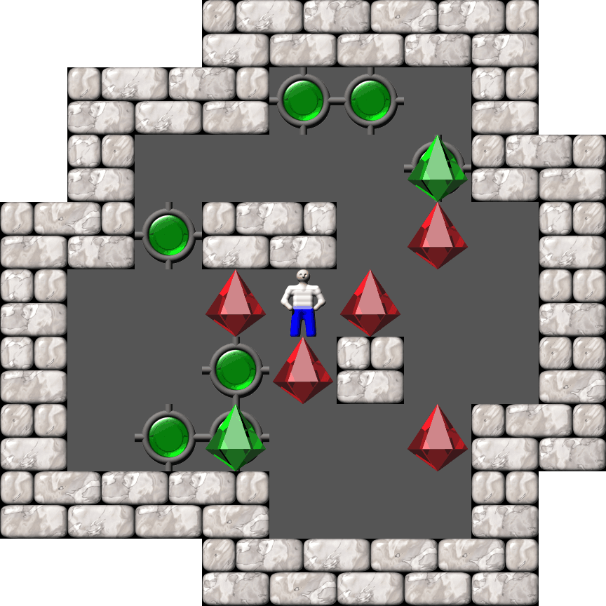 Sokoban Ionic Catalysts level 1066